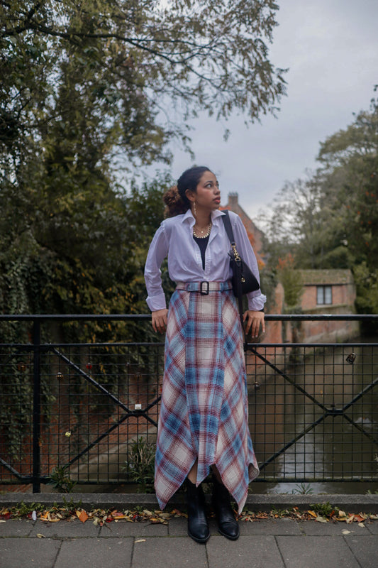 The Asmahan Plaid Skirt