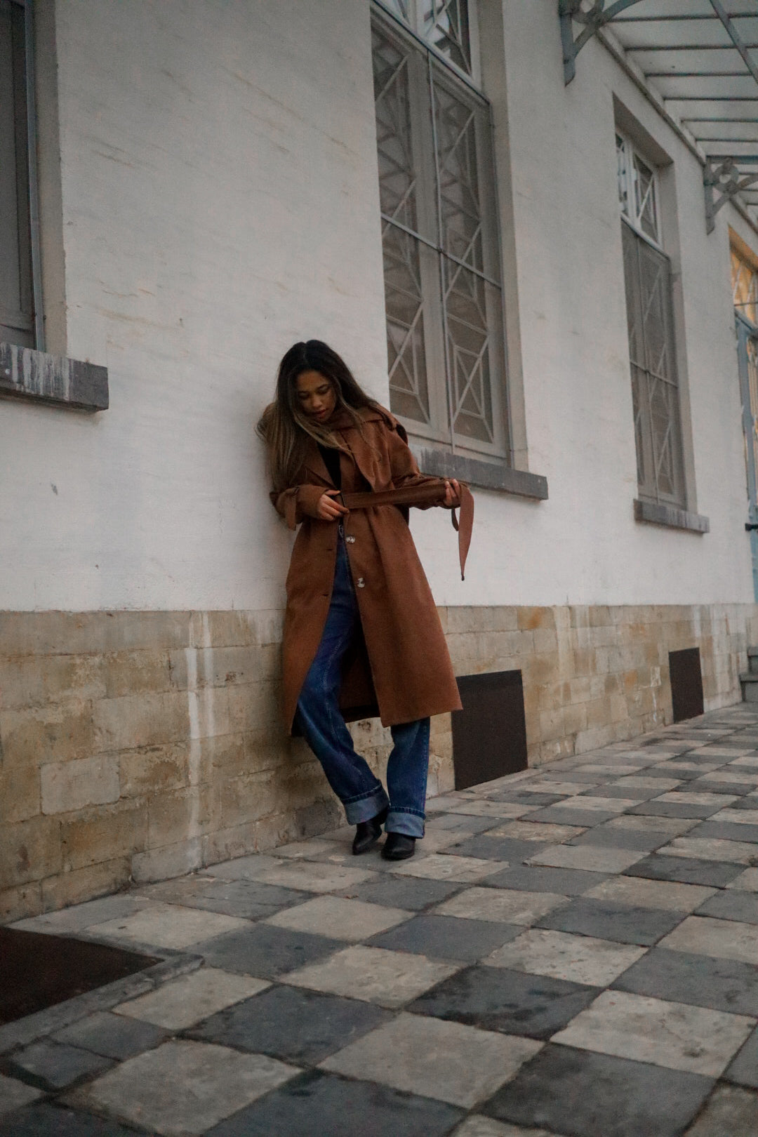 The Rayah Brown Trench Coat